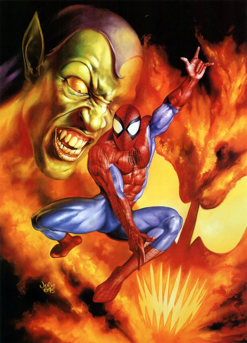 Spider-Man Vs Carnage Vs Green Goblin